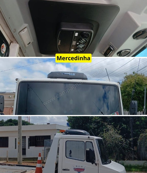 Ar-Condicionado De Teto para Caminhão 12Volts RT8000 - 1.900w 6.500BTUS