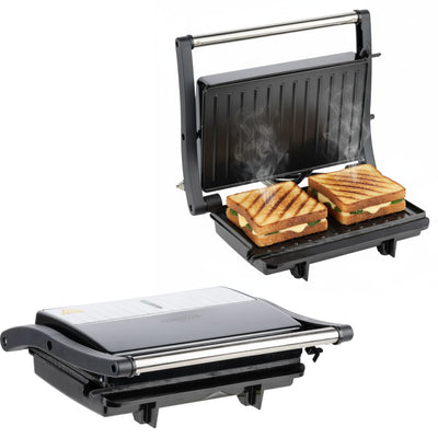 Grill e Sanduicheira 2 em 1 Elétrica 12v ou 24v Antiaderente