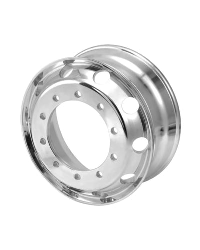 Roda de alumínio Roadline aro 22,5 x 8,25 Polimento interno BORDA LARGA