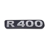 Emblema R400 Cromado