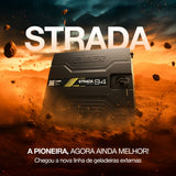 Geladeira Caminhão Externa 94 Litros Big 12v 24v Elber - Bege