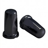 Capa de Porca de Roda Belga Modelo Black 32 mm 33 mm - 10 Unidades