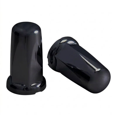 Capa de Porca de Roda Belga Modelo Black 32 mm 33 mm - 10 Unidades