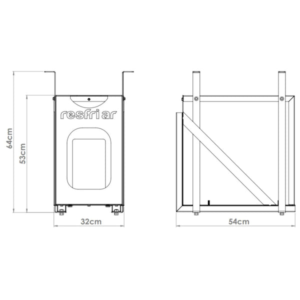 Caixa de Proteção Gerador Resfriar 12V/24V