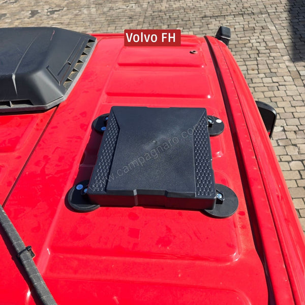 Case Suporte Fechado para Teto Starlink Mini para caminhão com Imã