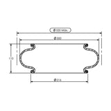 Fole Pneumático Industrial - foto do fabricante Suspentech