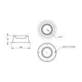 Base da Mola Pneumática Suspensão do Eixo Pulverizador Autopropelido John Deere M4730 e M4030 Dianteira e Traseira - foto do fabricante Suspentech