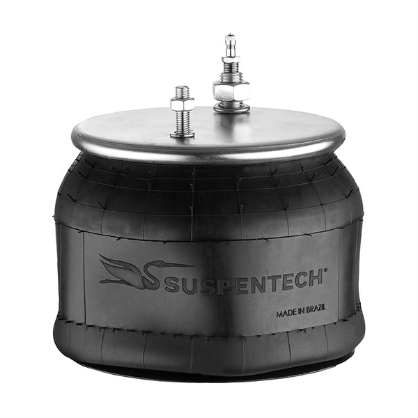 Mola Pneumática Suspensão do Eixo Pulverizador John Deere M4030 e M4730 Dianteira e Traseira (kit sem base) - foto do fabricante Suspentech
