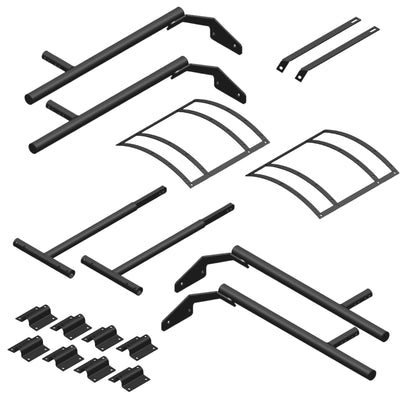 Kit de Suportes Centrais de Adaptação Para-lama Volvo FH até 2014 (Sem Para-lamas)