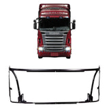 Armação da Grade Superior Scania 2008 até 2018 Alumínio - Boff