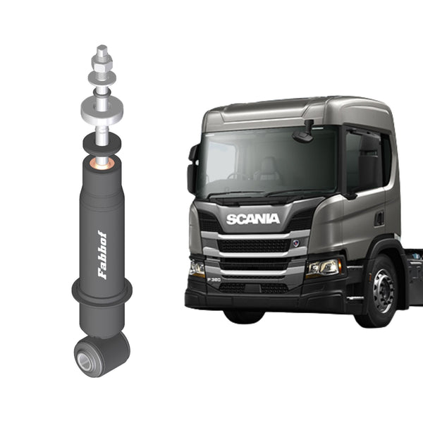 Amortecedor Cabine Scania P G 2019 em Diante - Traseira