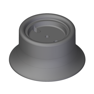 Base Inferior Nylon Suspensor Eixo Scania S4/S5