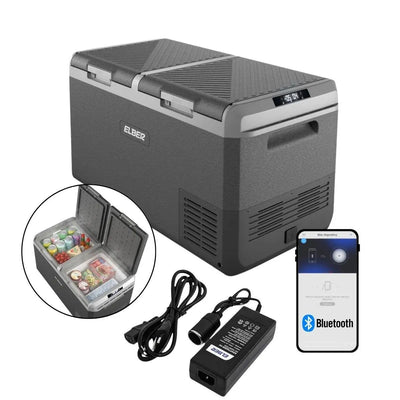 Geladeira Portátil Day2Day 75 Litros Dual Zone Dark 12V/24V 110V/220V
