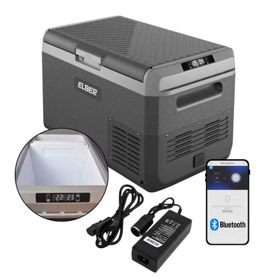 Geladeira Portátil Day2Day Dark 40 Litros Dual Zone 12V/24V 110v 220v