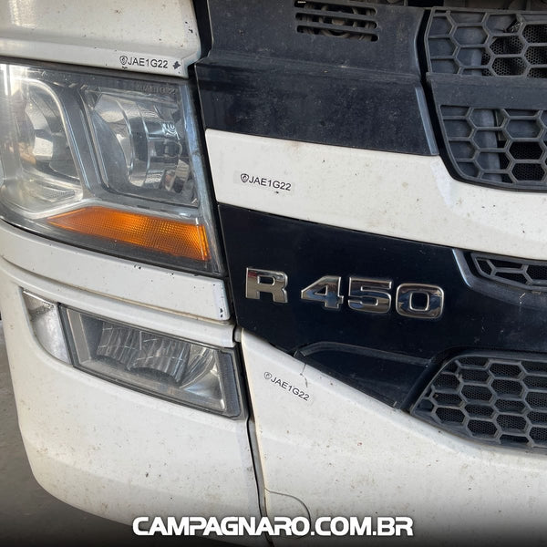 Emblema de Pôtencia Inox Espelhado Scania NTG