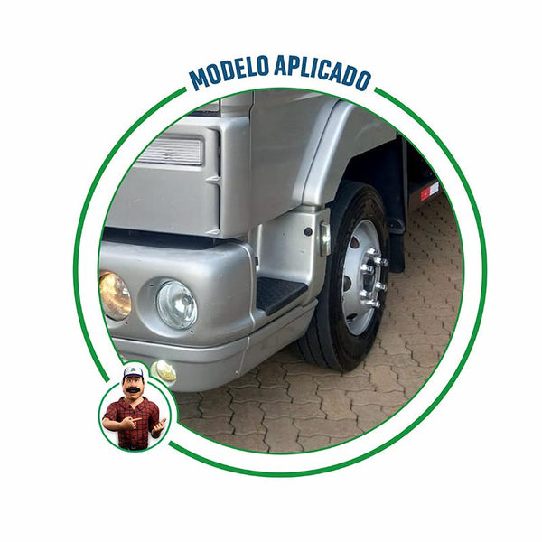 Estribo Ford Cargo 815 - Fibra