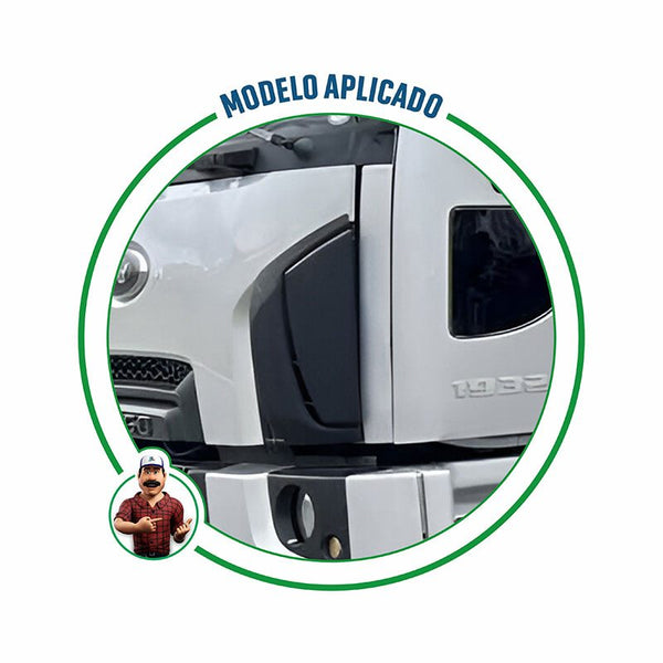 Defletor De Ar Ford Cargo Teto Alto Teto Baixo Traçado 2012 a 2019 - BL Fibras