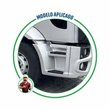 Pisante Estribo Ford Cargo Teto Alto Teto Baixo Traçado 2012 a 2019 - Plástico