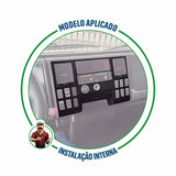 Moldura do Painel Central Ford Cargo 2000 a 2011