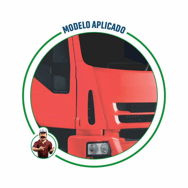 Defletor Coluna Frontal Iveco Tector - BL Fibras
