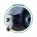 Pisante Estribo Inferior Mercedes-Benz Atego 2013 em diante - Plástico