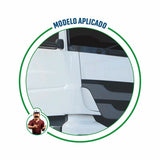 Defletor Coluna Frontal Mercedes Axor Par - BL Fibras