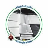 Defletor Coluna Frontal Mercedes-Benz Atego após 2012 Parte Interno - BL Fibras