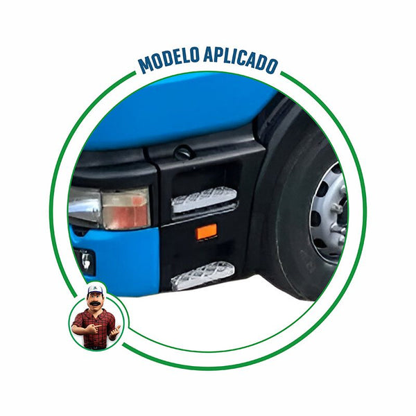 Estribo Dianteiro Scania T 124 - Plástico
