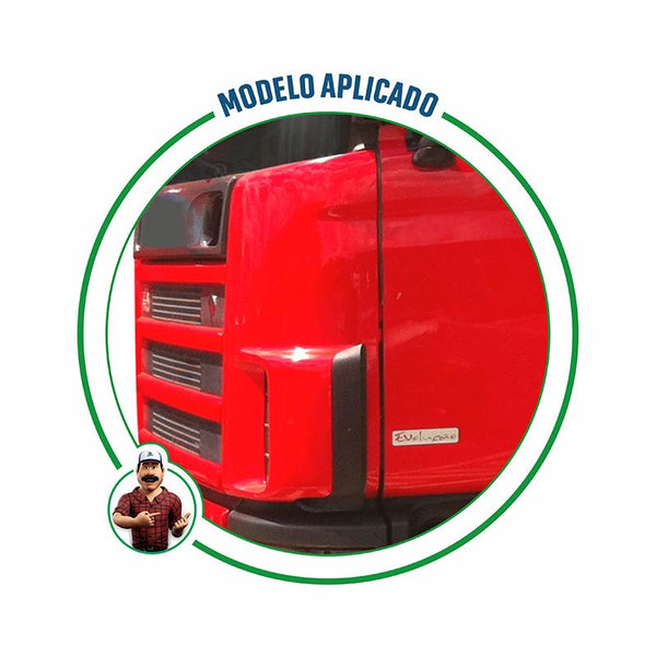Defletor de Ar de Coluna Scania Série 4 - BL Fibras