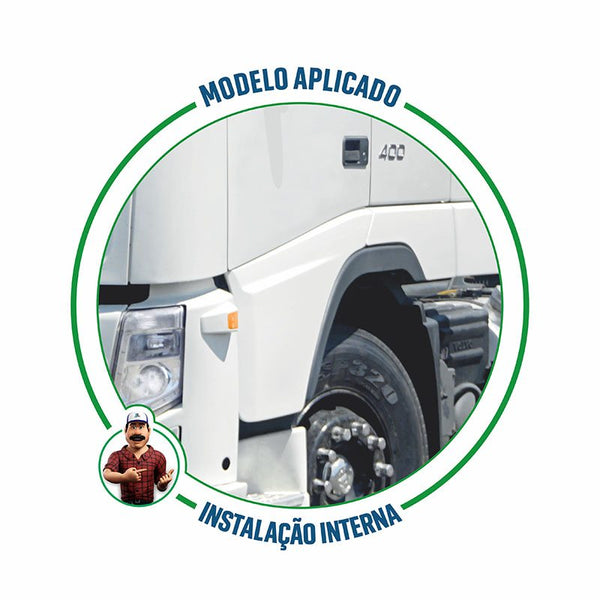 Spoiler Volvo New FH 2015 (Modelo Esportivo) - Boff