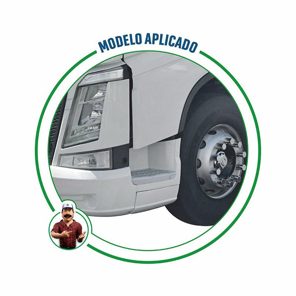 Estribo Volvo New FH 2015-2021 Plástico BL Fibras