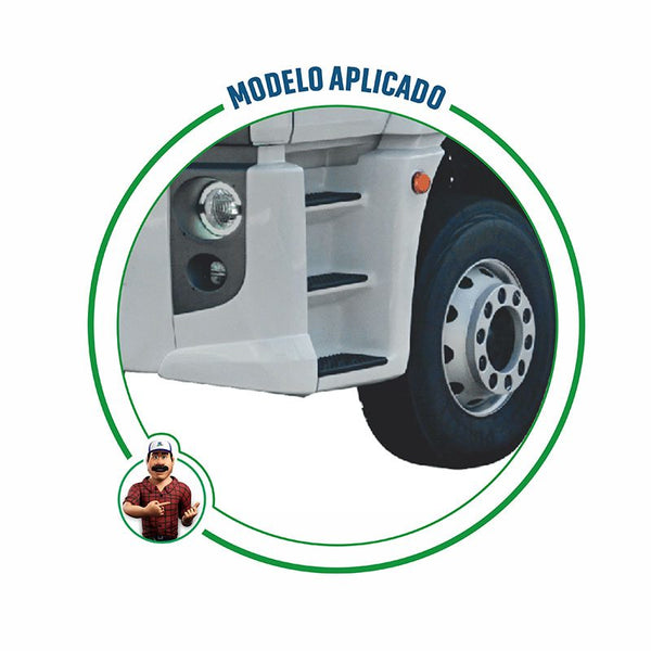Pisante Inferior do Estribo Volkswagen Constellation Teto Alto - Plástico