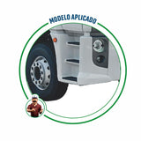Pisante Inferior do Estribo Volkswagen Constellation Teto Alto - Plástico