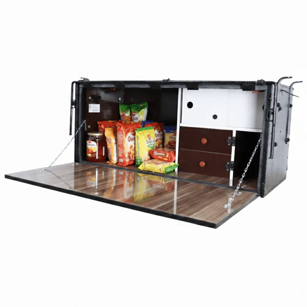 Caixa de Comida para Caminhão 1,16 metros 3/4 Econômica - PC Cozinhas