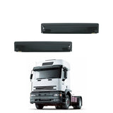Calha de Chuva Caminhão Iveco Eurotech Eurocargo Stralis Hi-Way Hi-Road Tector - Sem Recorte