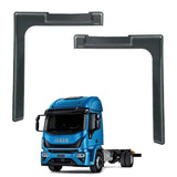 Calha de Chuva Caminhão Iveco Eurotech Eurocargo Stralis Hi-Way Hi-Road Tector - Com Recorte