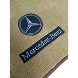 Jogo de Tapete Preto Para Caminhão Mercedes-Benz Atego