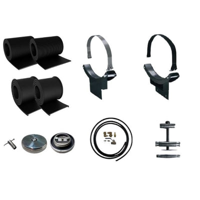 Kit Instalação Tanque Inox Adicional Diesel Universal - Atrás da Cabine