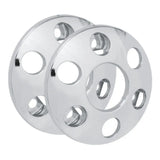 Calota Protetor de Roda Elegance Traseira Ford Cargo 815 816 Mercedes-Benz 710 Volkswagen 9.150 10.160 Agrale 10.000 Iveco Daily Aro 17,5 - Par