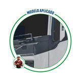 Tampa/Acabamento Lado Esquerdo. Capô Volvo FH 2015 acima