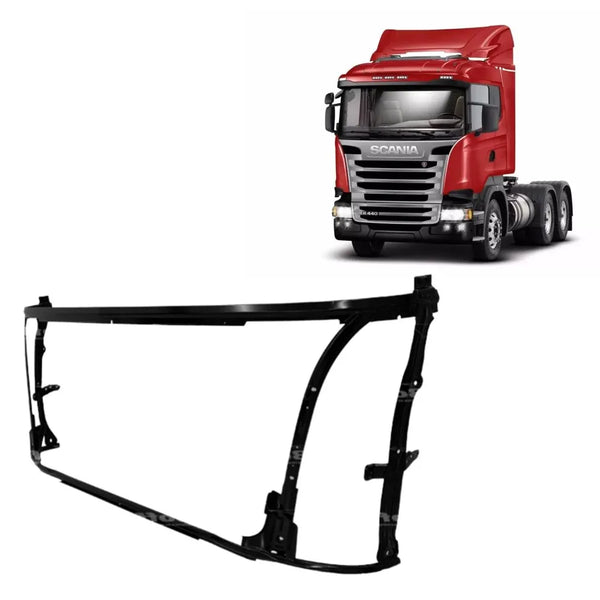 Armação da Grade Superior Scania 2008 até 2018 Alumínio - Boff