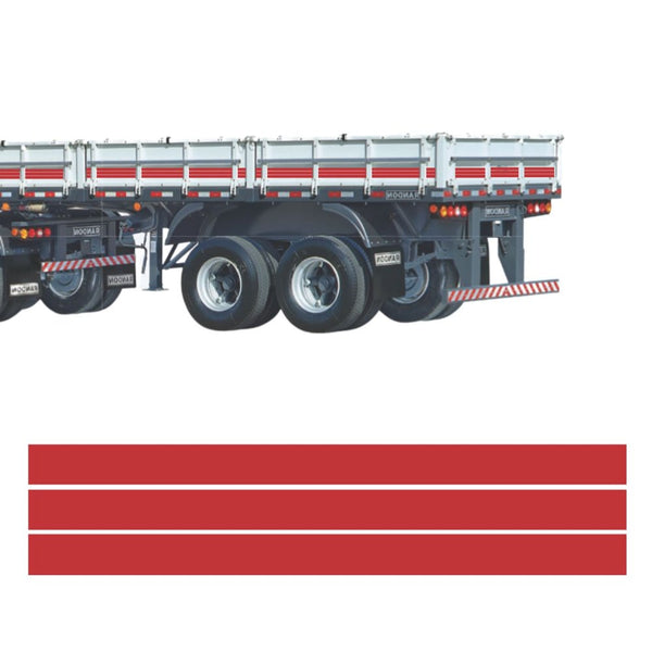 Faixa Adesivo para Carreta 4 Eixos do Scania 113