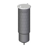 Conjunto Mola Pneumática para Suspensão de Eixo com Base para Caminhão Volvo FH 2015 em Diante Diâmetro 200 mm