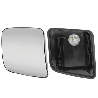 Base com Vidro Espelho Retrovisor Auxiliar Mercedes-Benz New Actros/Arocs 2021/2025 - com Desembaçador