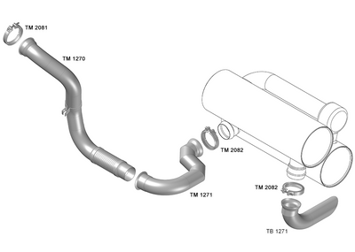 Tubo Saída Motor 3.1/2"