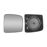 Vidro com Base do Espelho Retrovisor Auxiliar Mercedes-Benz Actros até 2015 - Convexo