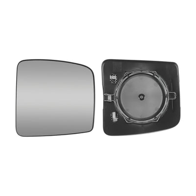 Vidro com Base do Espelho Retrovisor Auxiliar Mercedes-Benz Actros até 2015 - Convexo