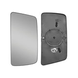 Vidro com Base do Espelho Retrovisor Mercedes-Benz Actros até 2015 - Convexo Mercedes-Benz Actros 2016 até 2020 - Convexo