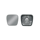 Vidro com Base do Espelho Retrovisor Auxiliar Iveco Stralis Trakker Hi-Road - Convexo