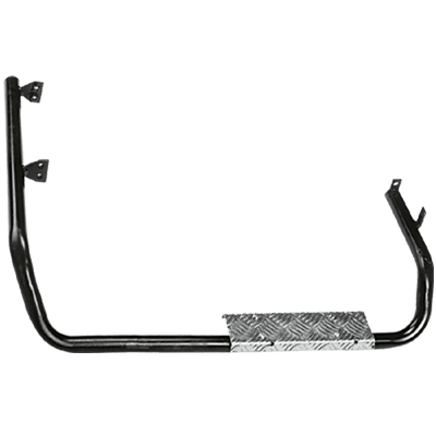 Estribo Plataforma Scania R 113 - Caixa de Bateria - Preto